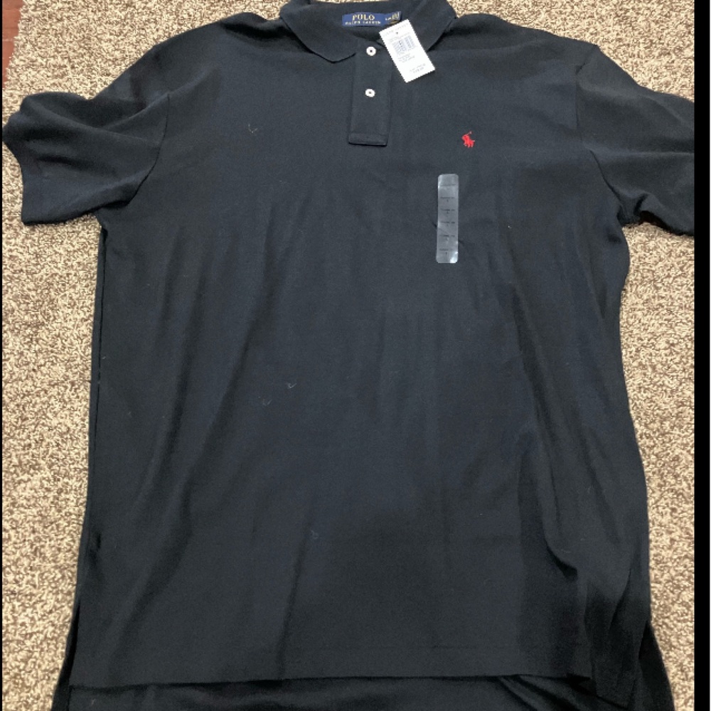 Black men polo by Ralph Lauren